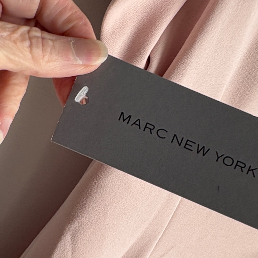 Marc New York Dusty Pink Puff-Sleeve Midi Dress - Picture 9 of 13